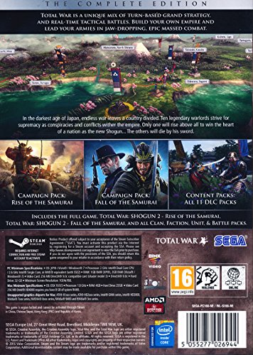 Total War: Shogun 2 – Die komplette Sammlung (PC DVD/CD)