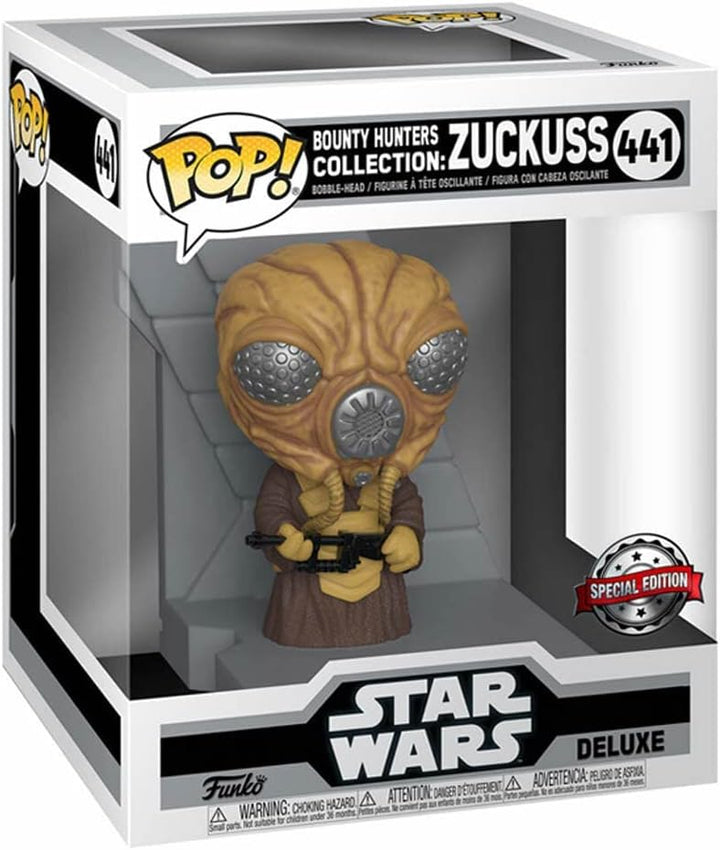 Star Wars Episode V: Das Imperium schlägt zurück Zuckuss Bounty Hunters Deluxe Pop!