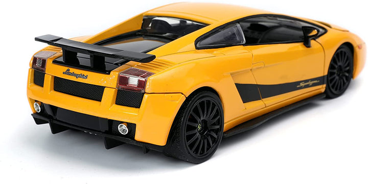 Jada 253203067 Fast & Furious Lamborghini Gallardo 1:24 Scale DIE-CAST Replica CAR, Yellow