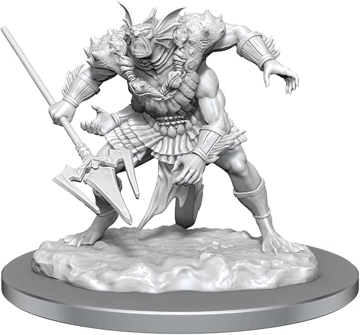 Wizkids D&amp;D Nolzurs Marvelous Sahuagin Baron unbemalte Miniaturen