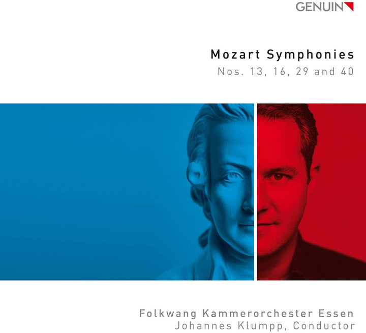 Mozart: Symphonies [Folkwang Kammerorchester Essen; Johannes Klumpp] [Genuin Classics: GEN19636] [Audio CD]