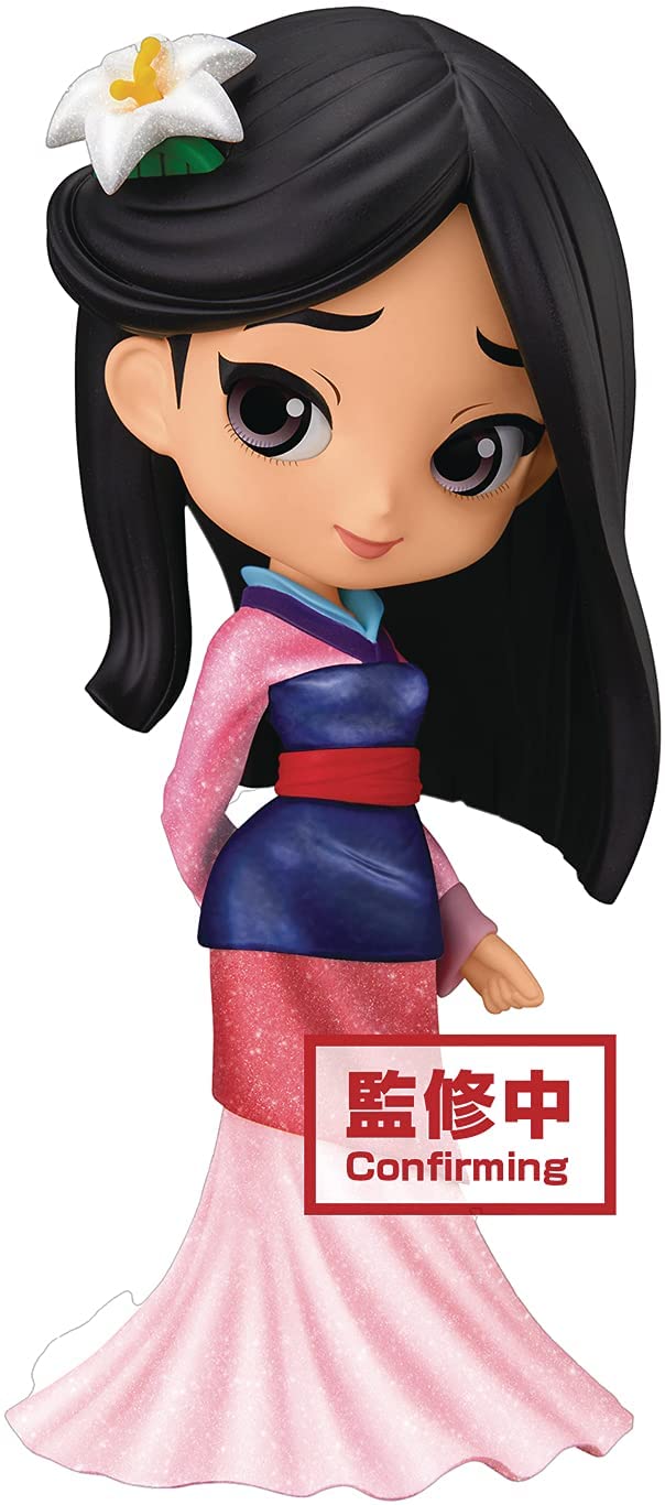 Banpresto DISNEY - Mulan - Figurine Q Posket Glitter Line 14cm