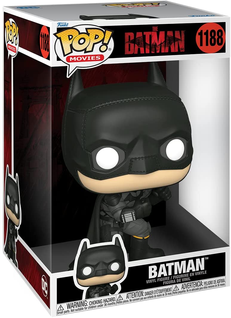 The Batman - Batman Jumbo 10" Funko 59282 Pop! Vinyl #1188