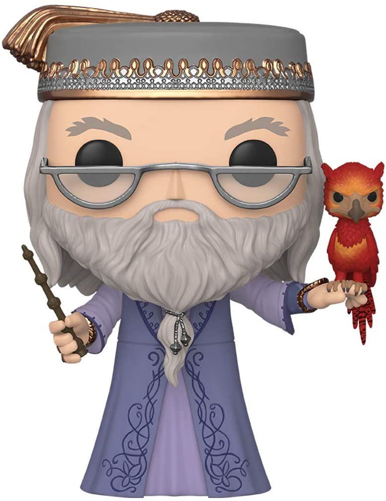 Harry Potter Albus Dumbledore with Fawkes 10" Funko 48038 Pop! Vinyl #110