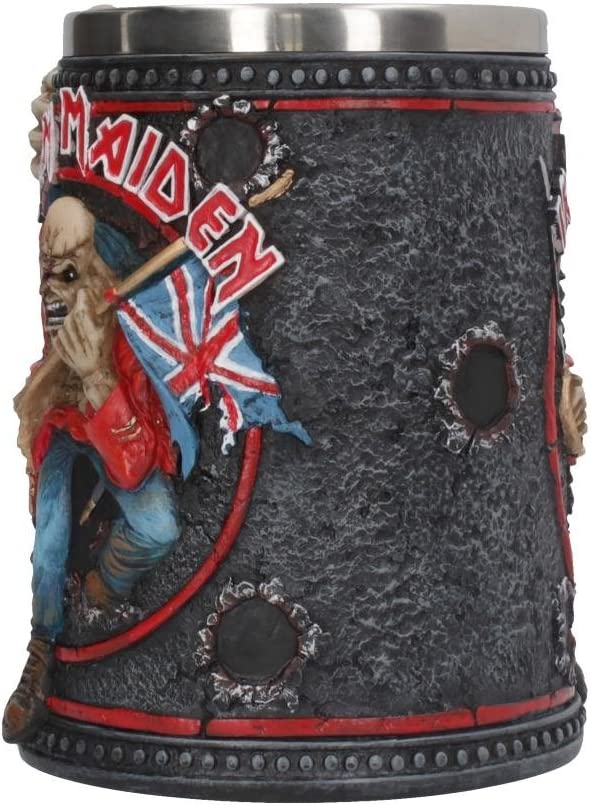 Nemesis Now Iron Maiden Tankard Mug 14cm Black