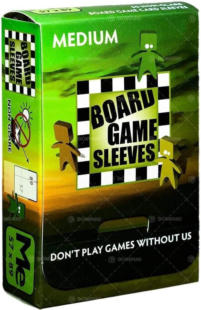 Board Game Sleeves - Non Glare 50Pk - Medium, ART10423