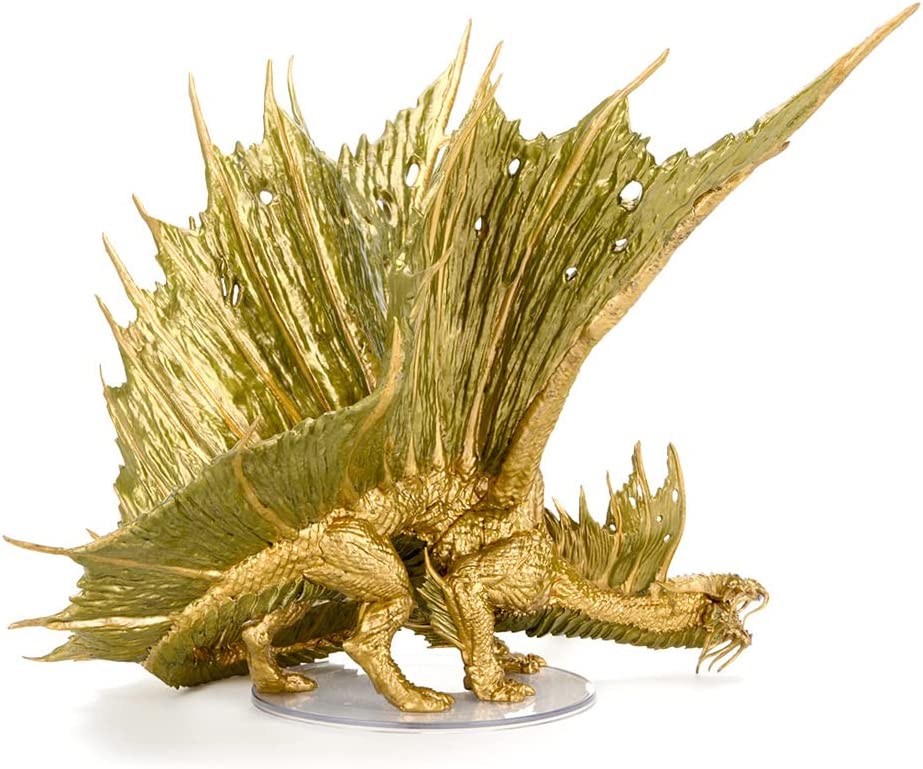 D&amp;D: Icons of The Realms: Gold Dragon Premium-Figur für Erwachsene