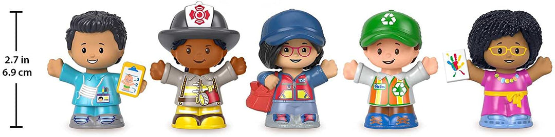 Fisher-Price Little People Community Heroes, Figurenset mit 5 Figuren