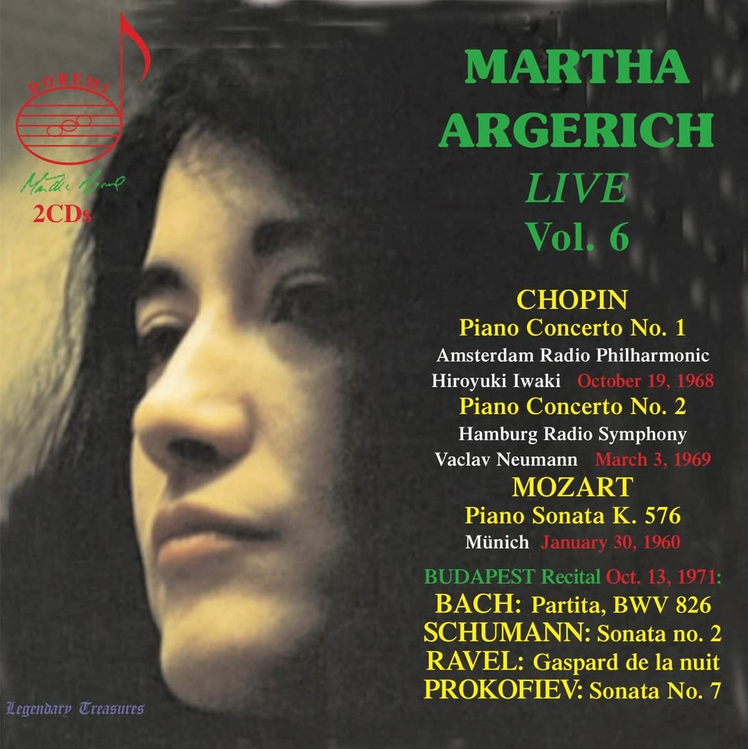 Argherich: Live, Vol. 6 [Martha Argerich; Netherlands Radio Philharmonic Orchest [Audio CD]