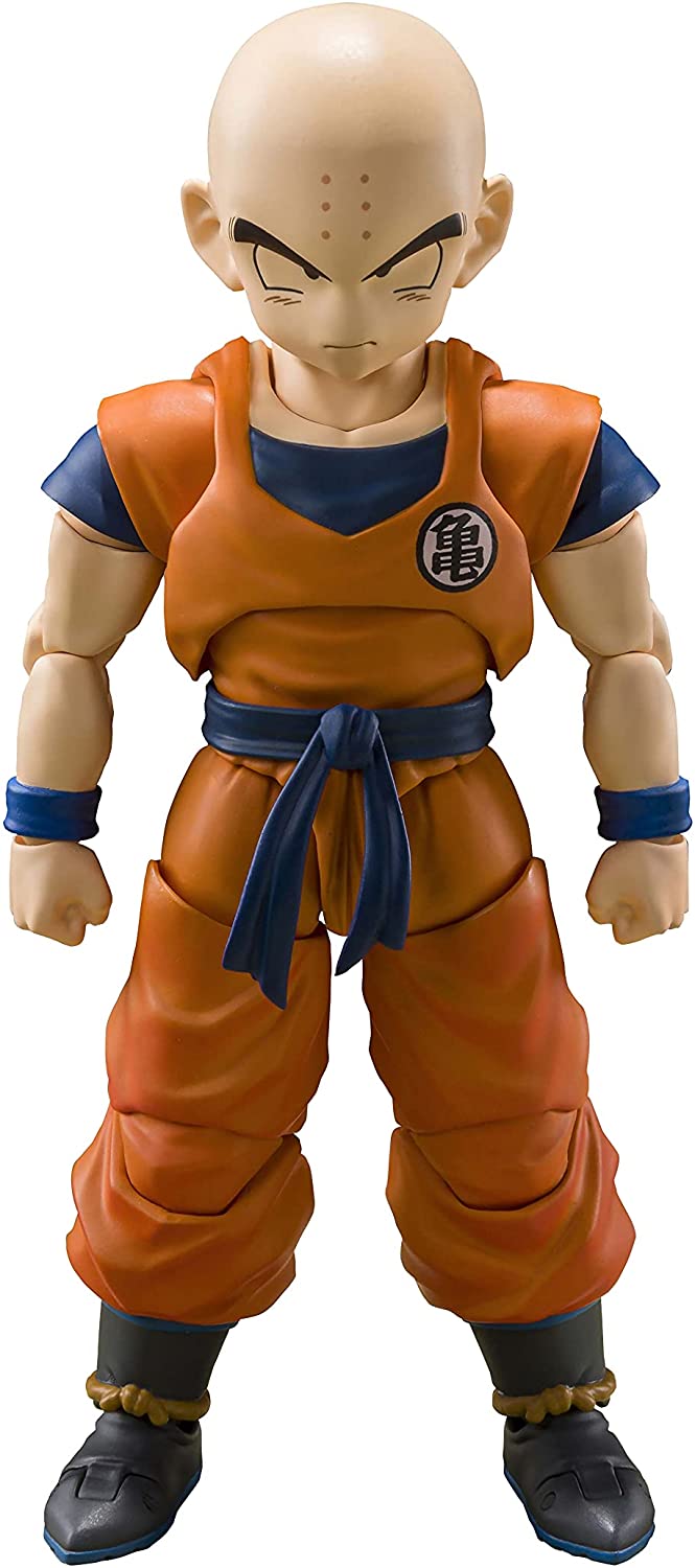 Tamashi Nations - DragonBall Z - Krillin Earth's Strongest Man Action Figure - Collectible 12cm Figuarts (171636)