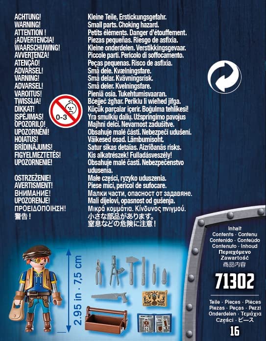 Playmobil DARIO ET OUTILS NOVELMORE