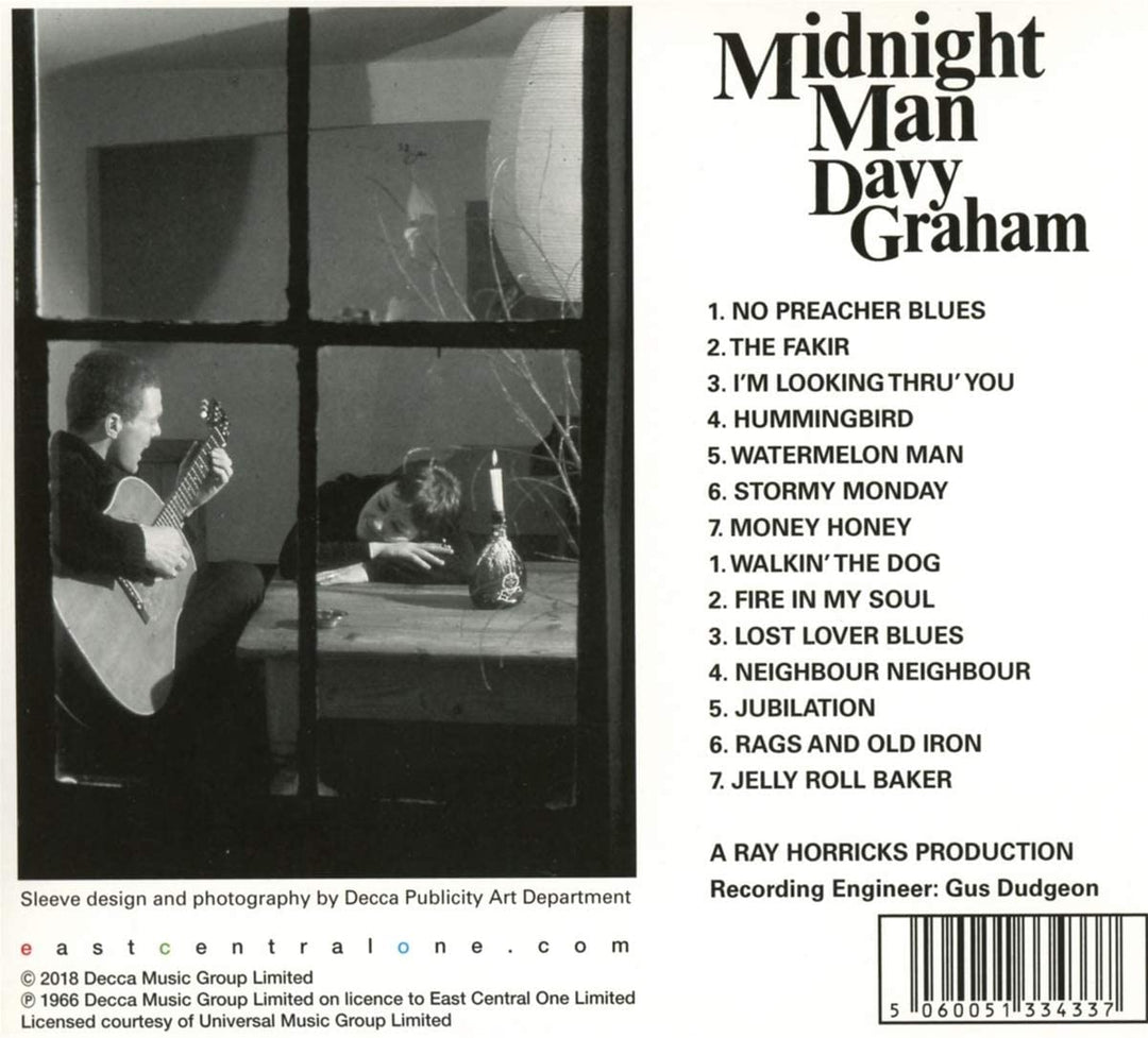 Davy Graham - Midnight Man [Audio CD]