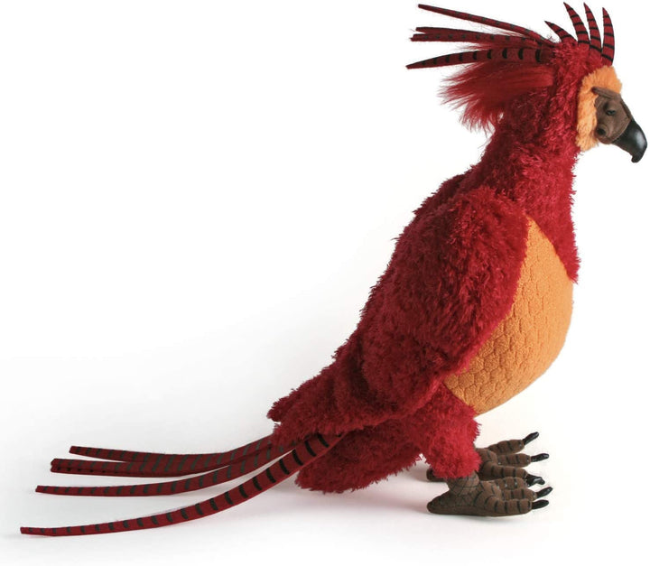 The Noble Collection Harry Potter Fawkes Collector's Plush - Officially Licensed 14in (35cm) Red & Gold Phoenix Plush Toy Dolls Gifts