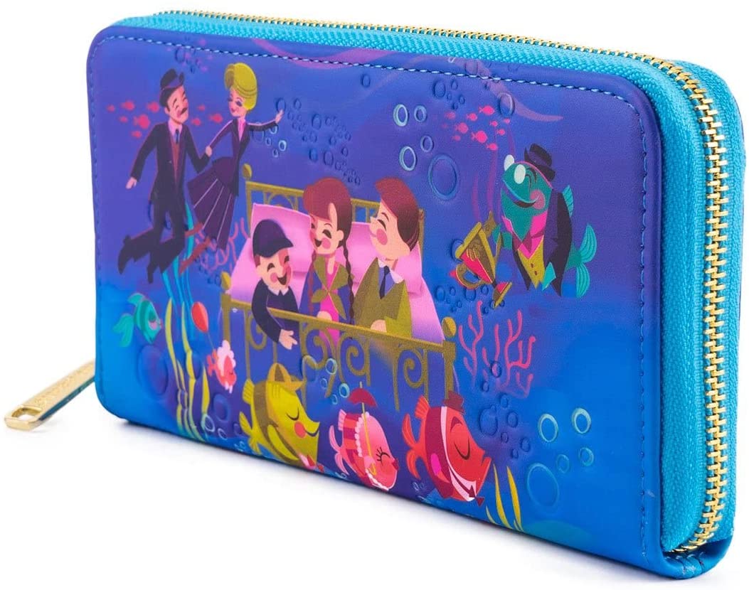 Loungefly Disney Bedknobs and Broomsticks Underwater Faux Leather Wallet