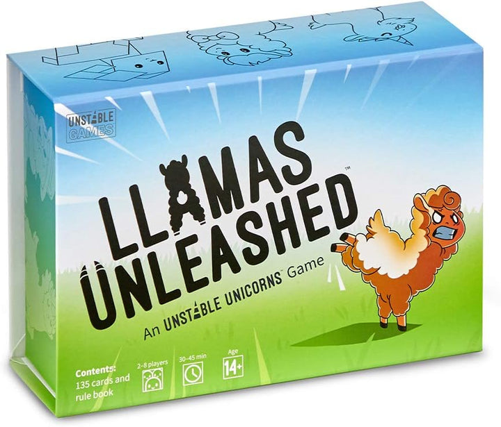 TeeTurtle TEE4122 Llamas Unleashed, Multi-Colour