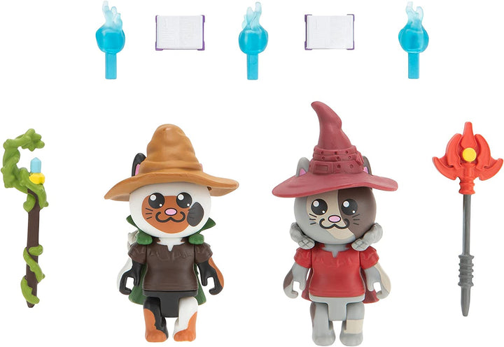 Roblox ROG0213 Celebrity Collection-Wizard Cats Game Pack [Enthält exklusive Vi