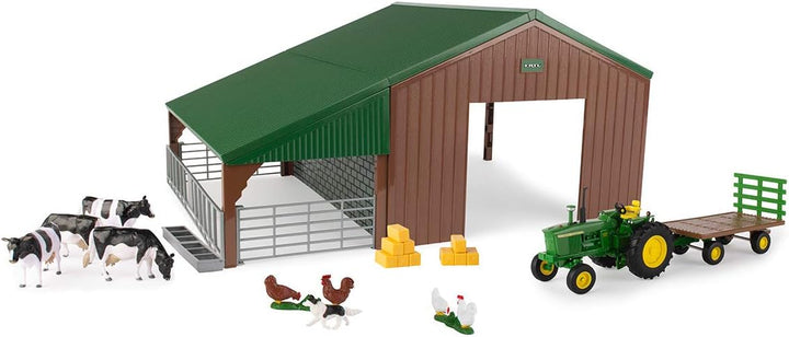 John Deere 736 47024 EA Farm Building Set Traktor, rot