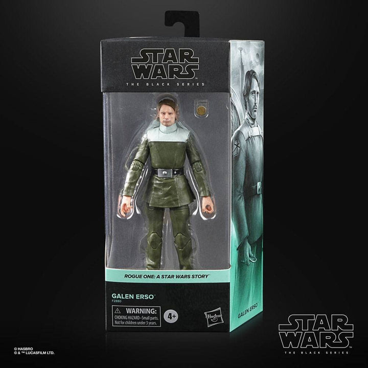 Hasbro, Star Wars Black Rogue One Galen ERSO Figur