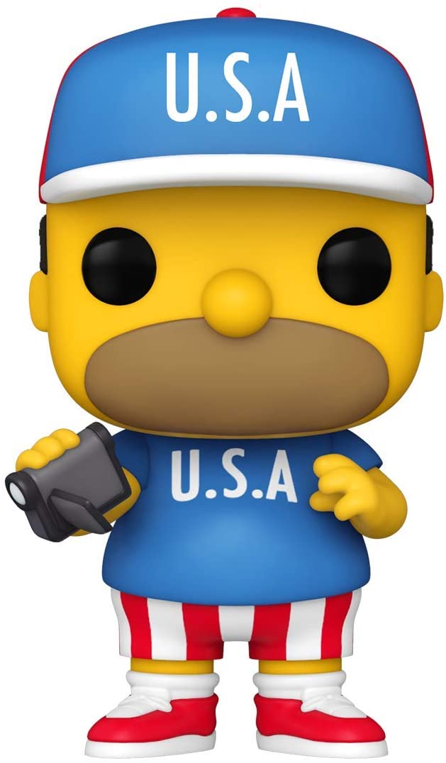 The Simpsons U.S.A Homer Funko 52962 Pop! Vinyl #905