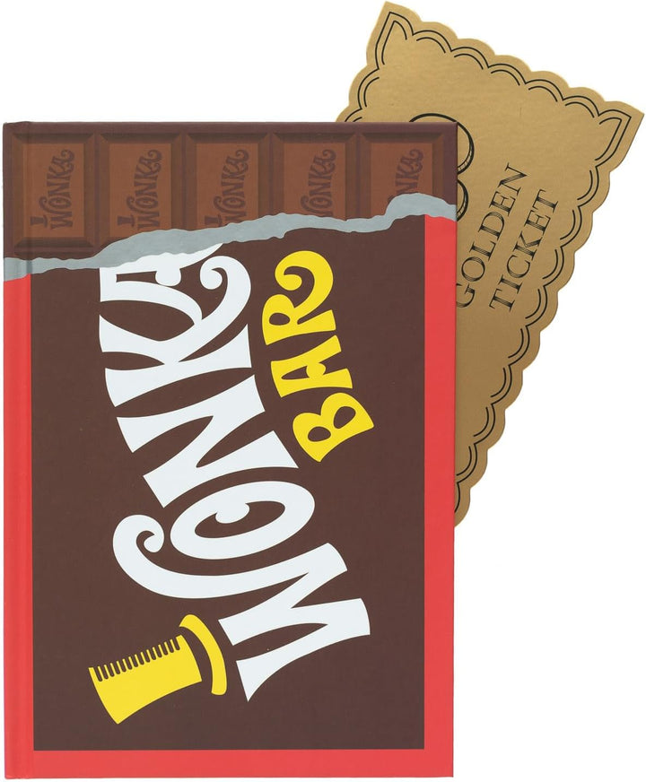 Grupo Erik Willy Wonka Premium A5 Notebook | Wonka Bar | Bullet Journal