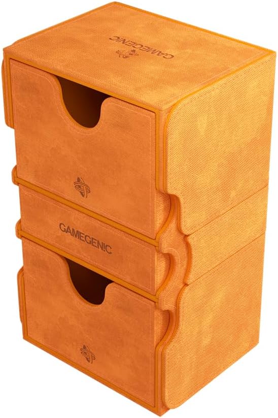 Gamegenic Stronghold 200+ XL Orange Deck Box