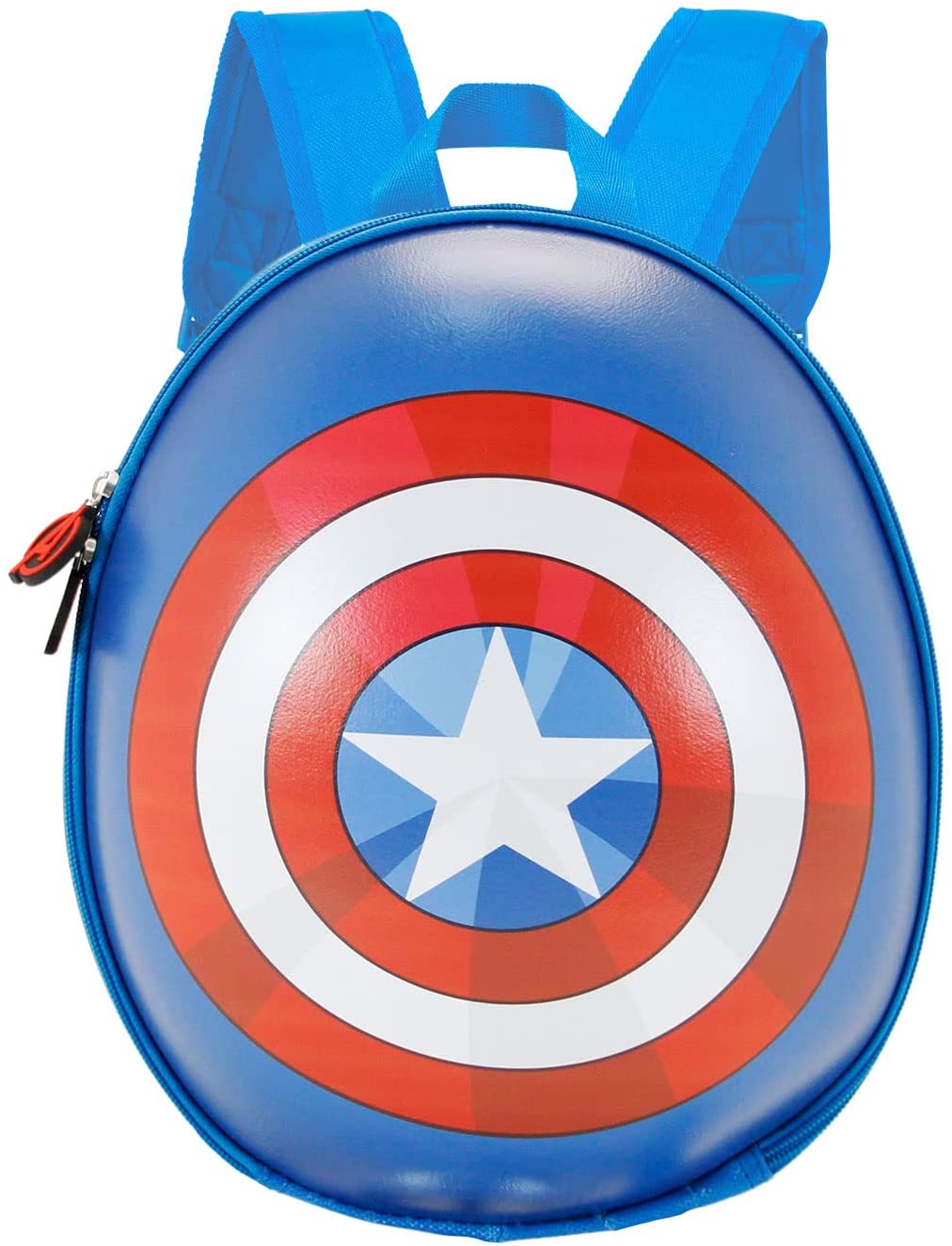 Captain America Shield Cap-Eggy Rucksack, Blau