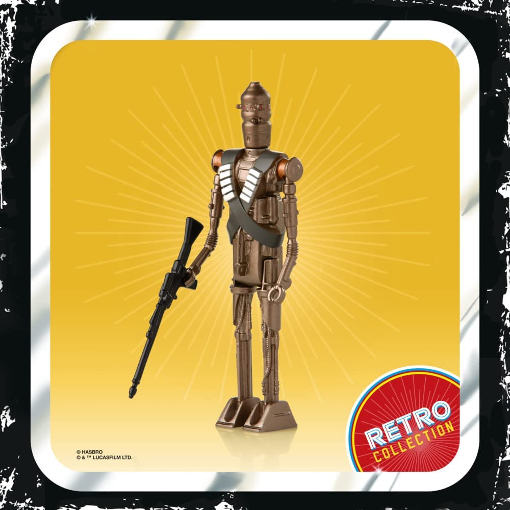 Star Wars Retro Collection IG-11 Spielzeug im 9,5-cm-Maßstab The Mandalorian Collectible Fi