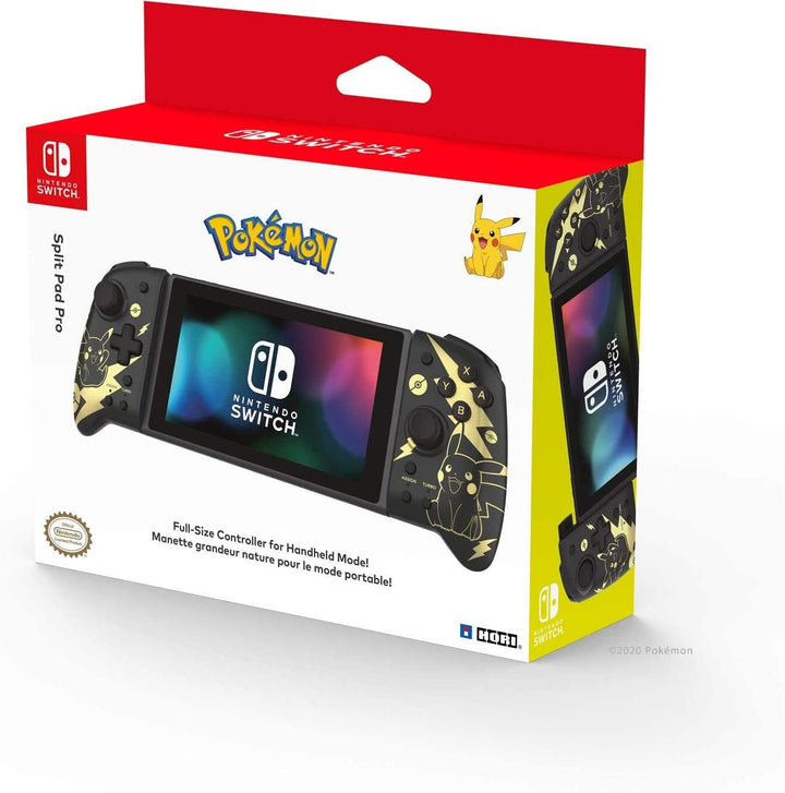 HORI Split Pad Pro (Pikachu Black & Gold) for Nintendo Switch