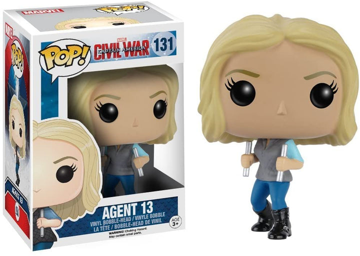 Marvel Captain America Civil War Agent 13 Funko 7232 Pop! Vinyl #131