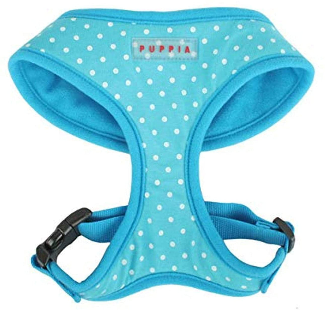 Puppia Dotty Harness, Extra Small, Sky Blue