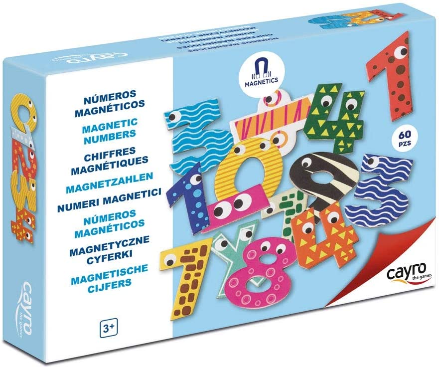 Cayro – Magnetische Zahlen – Denkspiel und numerische Fähigkeiten – Brettspiel – Entwicklung kognitiver und sprachlicher Fähigkeiten – Brettspiel (875)