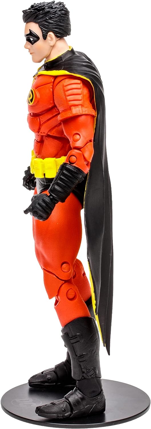 Robin Tim Drake (Red Suit Variant) Action Figure - DC Multiverse Gold Label 7” Scale Collectible