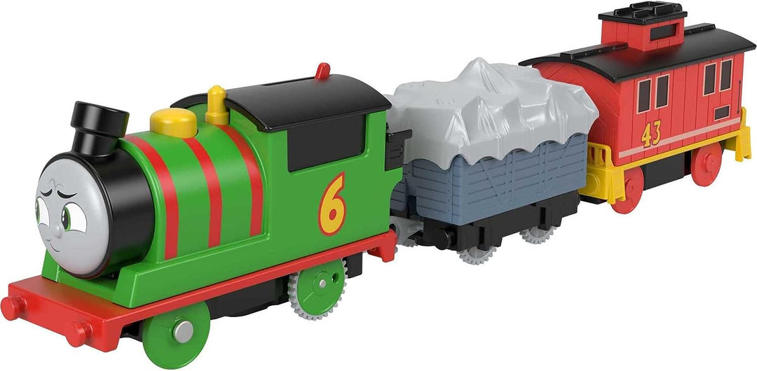 ?Fisher-Price Thomas &amp; Friends Percy &amp; Brake Car Bruno motorisiert batteriebetrieben