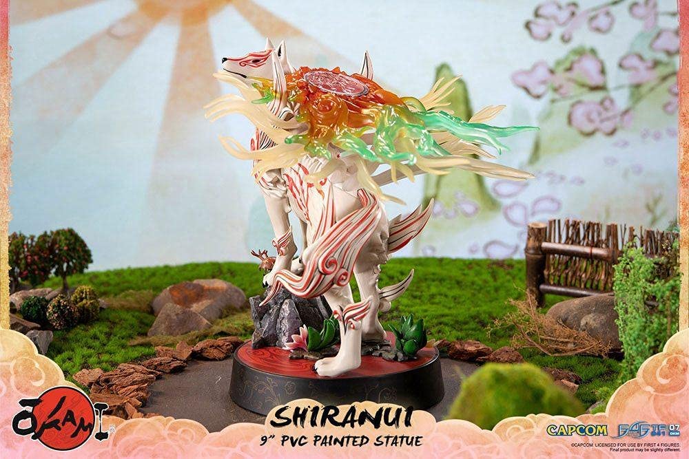 First4Figures Okami: Shiranui (Standard Pose) PVC Figurine, Black