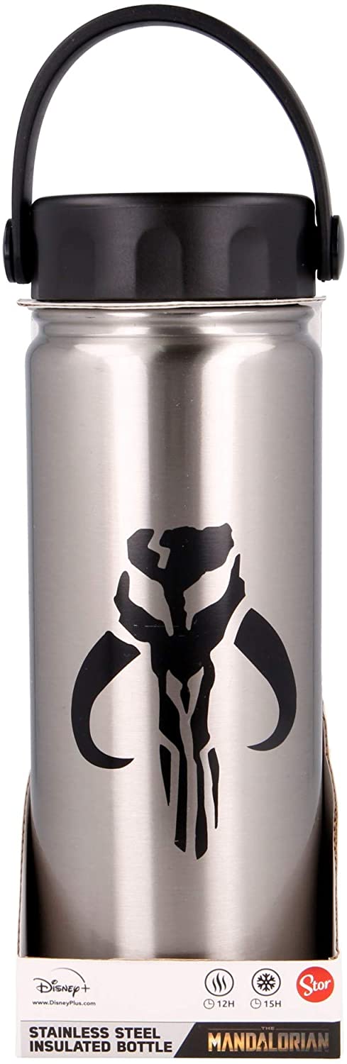 Stor The Child Mandalorian Edelstahl-Thermosflasche, 530 ml, einzigartiger Standard