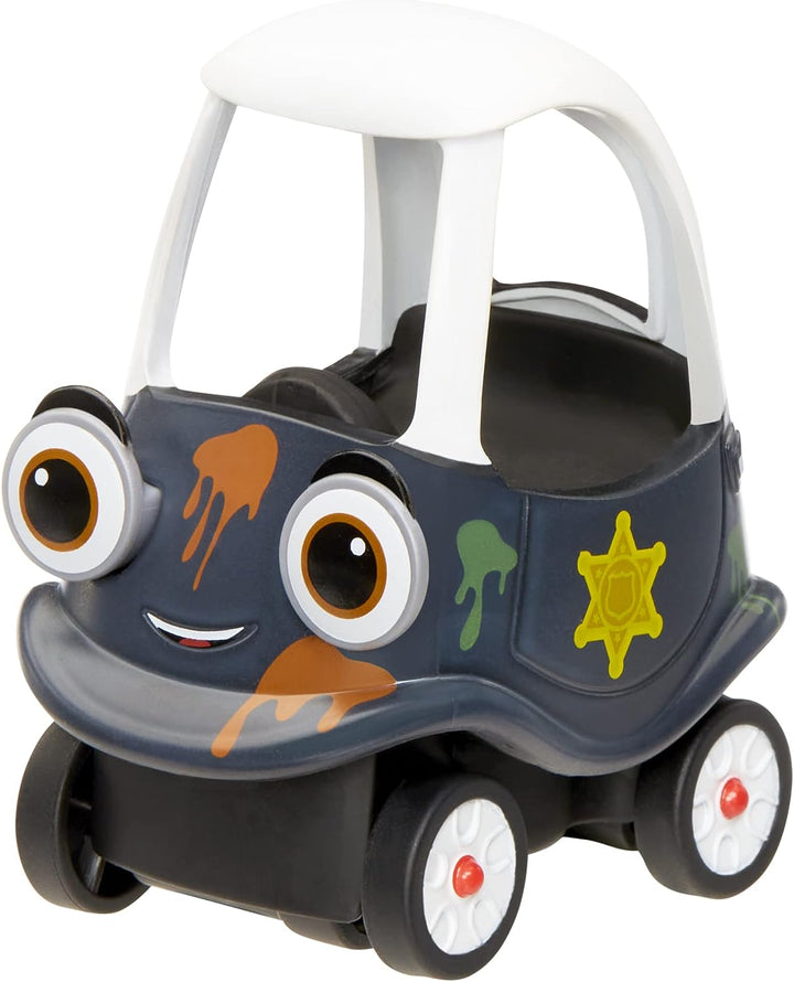 Little Tikes Let’s Go Cozy Coupe - 2 Mini Colour Change Vehicles For Tabletop & Floor Push Play