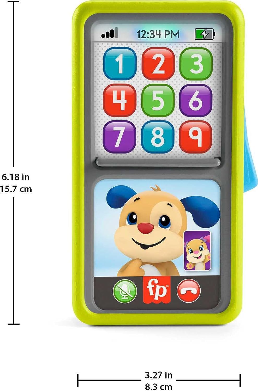 Fisher Price Laugh & Learn 2-in-1 Slide to Learn Smartphone