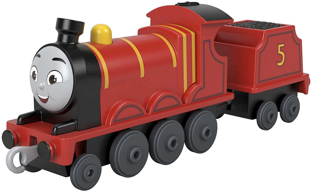 Fisher-Price Thomas &amp; Friends Druckguss-James-Spielzeugeisenbahn zum Vorbereiten