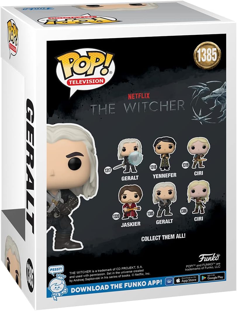 TV: The Witcher - Geralt - Season 3 Funko 74246 Pop! Vinyl