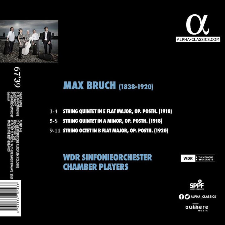 WDR Sinfonieorchester Chamber Players - Bruch: String Quintets & Octet [Audio CD]