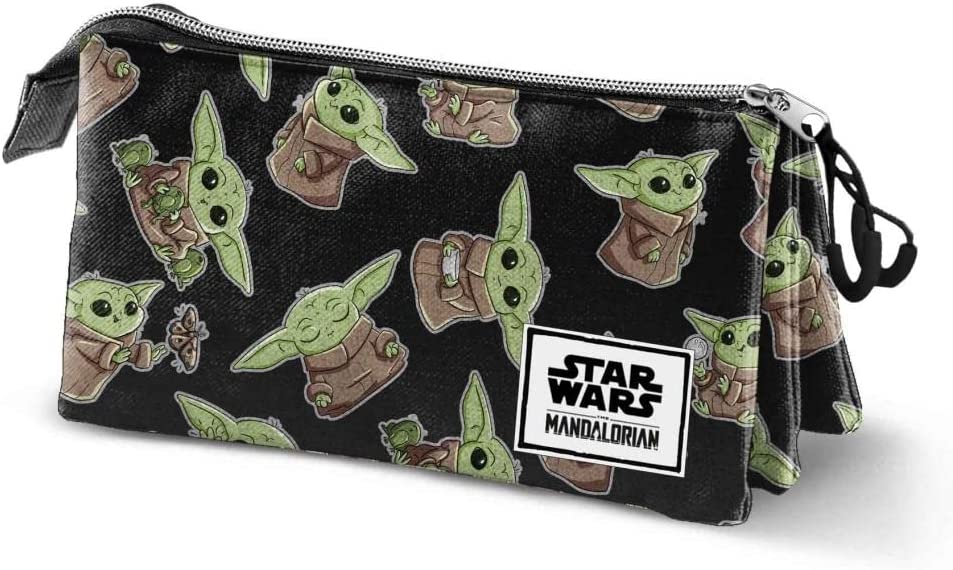 Karactermania STAR WARS Fan - Trousse Triple '23x11x10cm' - The Child