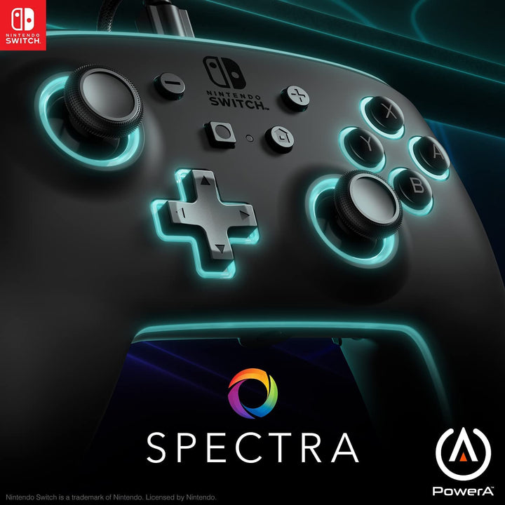 PowerA Spectra Enhanced Wired Controller for Nintendo Switch, Gamepad, Wired Vid