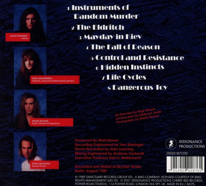 Watchtower - Control And Resistance [Audio CD]