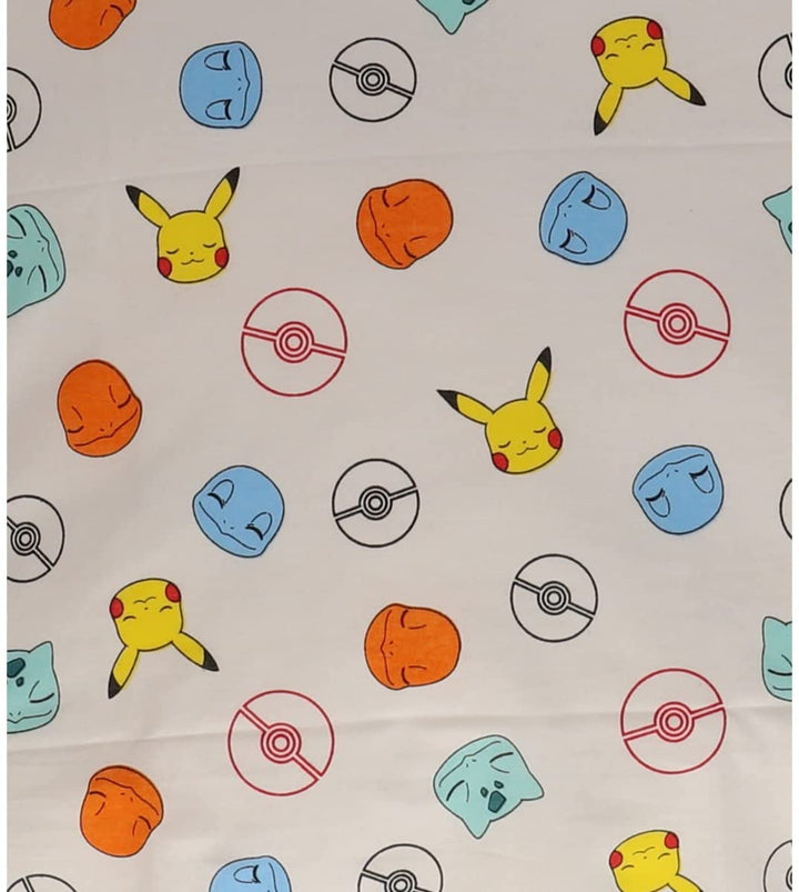 Pokemon Starter - Children's Pikachu Duvet Cover - Cotton Bedding Set