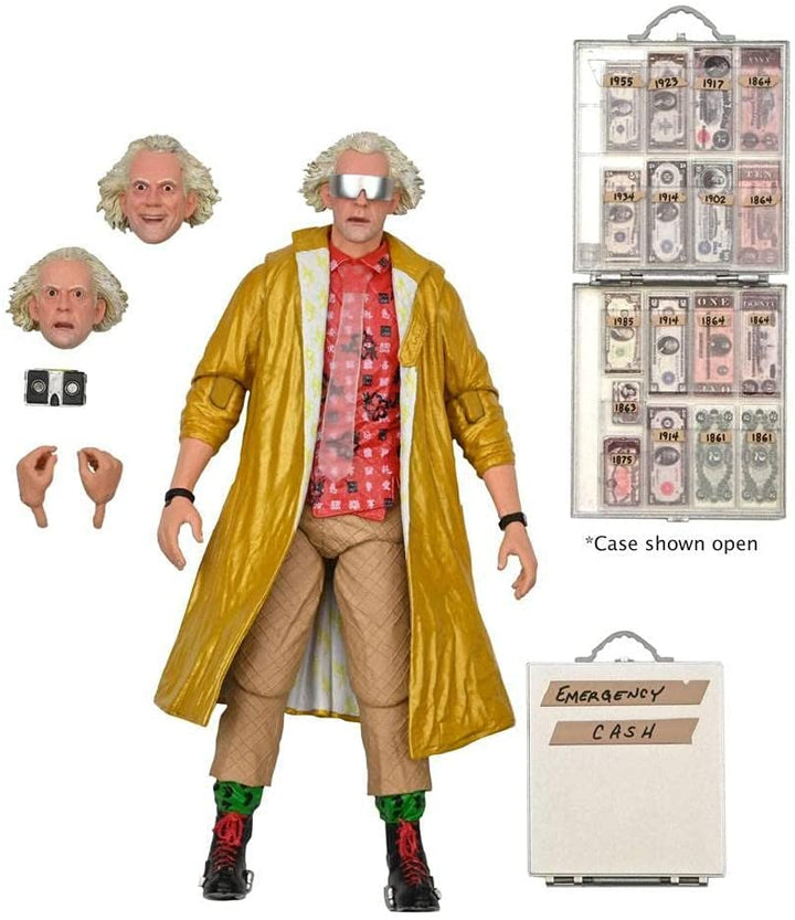 NECA ZURÜCK IN DIE ZUKUNFT - Ultimate Doc Brown 2015 - Articulée 18cm