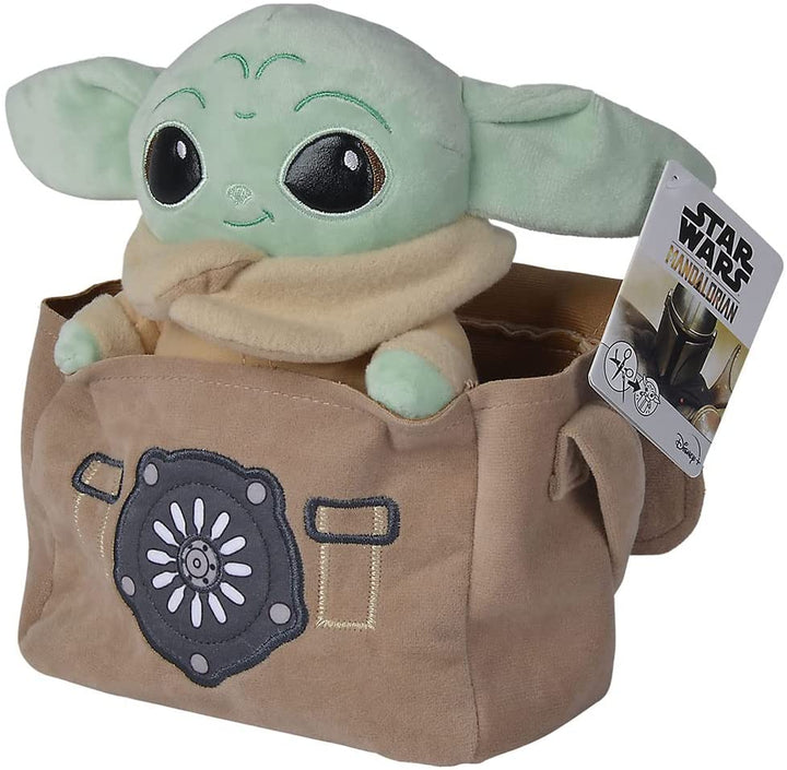 Simba Toys 651STA009 Baby Yoda DER Mandalorianer: Das Kind in der Tasche 20CM