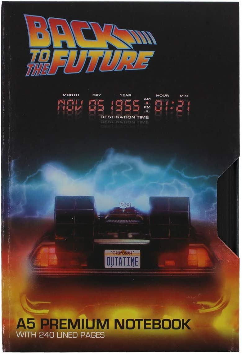 Back to The Future - Premium A5 Notebook (Great Scott) VHS