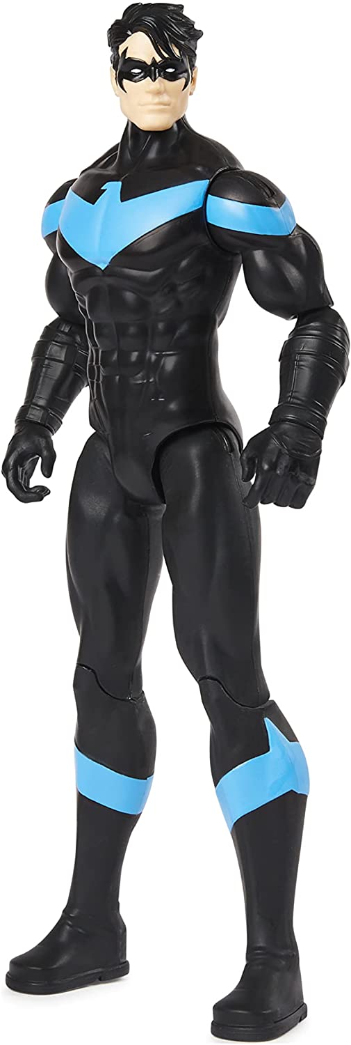 Batman 12-inch Nightwing Action Figure, for Kids Aged 3 and up