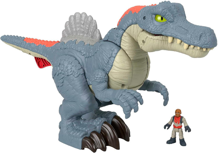 Fisher Price Imaginext Jurassic World Ultra Snap Spinosaurus with Lights & Sounds