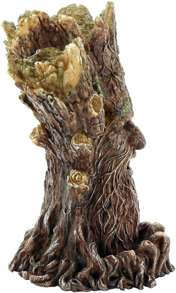 Nemesis Now Tree Spirit Backflow Tower Incense Burner 19cm Brown, Resin, One Siz